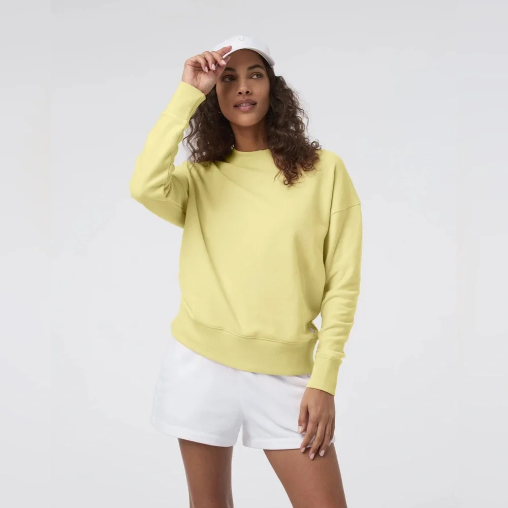 NWT RARE Vuori Sedona Weekender Crew Sunlight SOLD OUT Size Medium - Picture 1 of 10